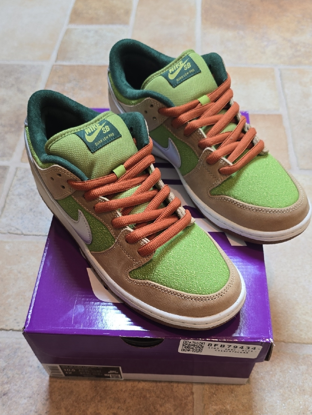 Nike SB Dunk Escargot FQ7585 200 Size 10.5 (New)!